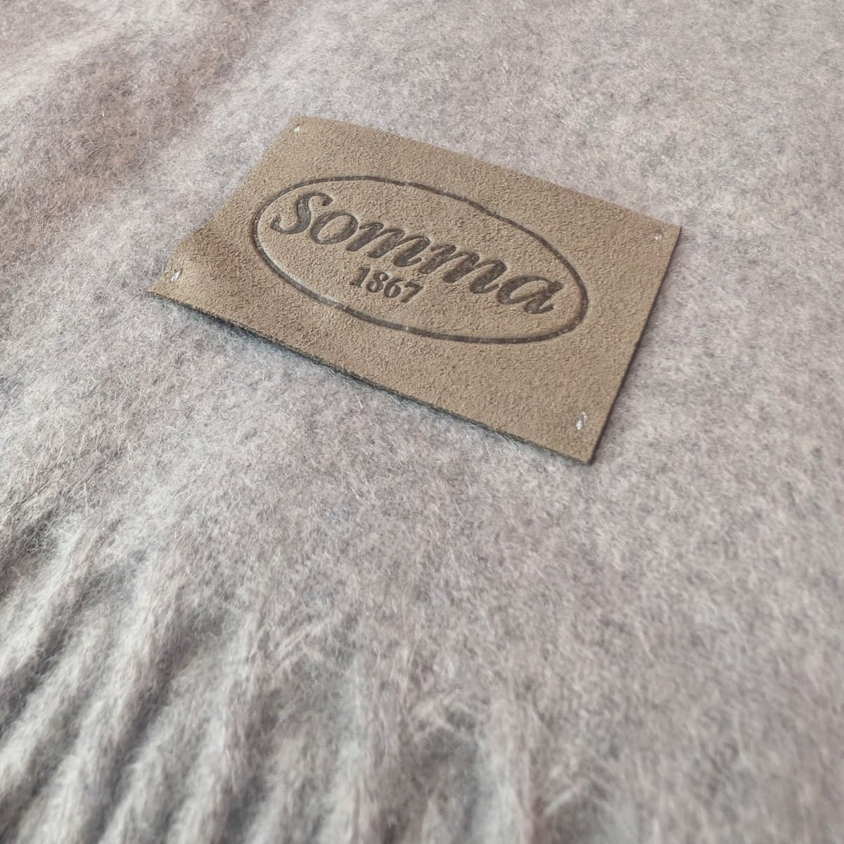 Plaid in 100% Cashmere Somma 1867 Anteprima 130x180 cm con Frange