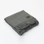 Plaid in 100% Cashmere Somma 1867 Anteprima 130x180 cm con Frange