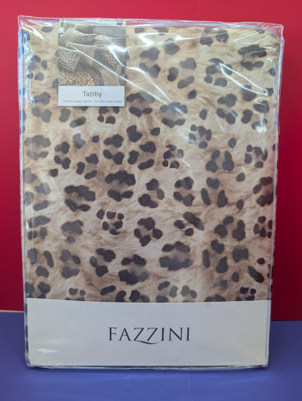 Parure Copripiumino Fazzini TABBY in Percalle di Cotone
