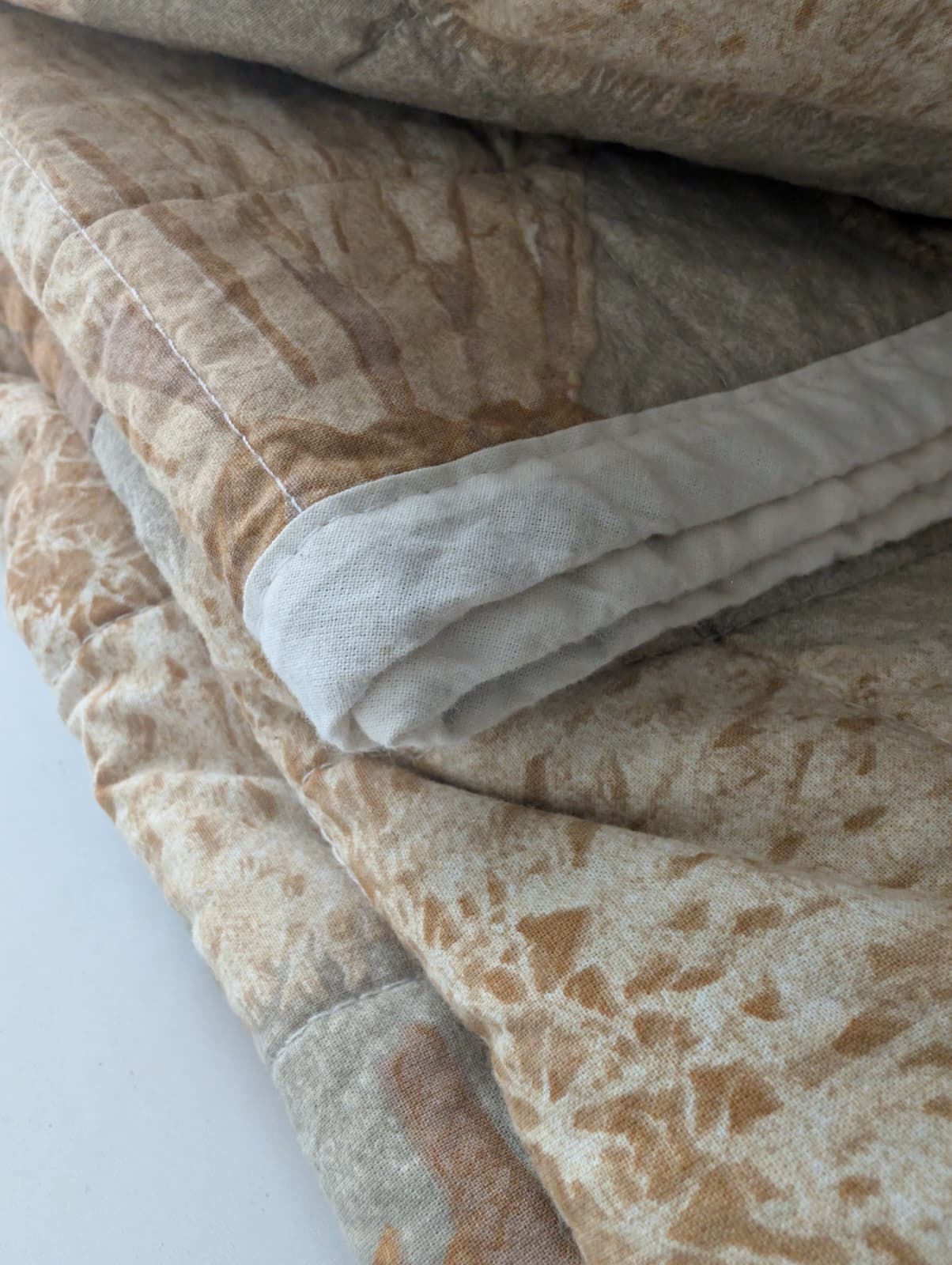 Copriletto Trapuntato "Tara" - Matrimoniale 260x265 in Madapolam di Cotone - Gabel Naturae