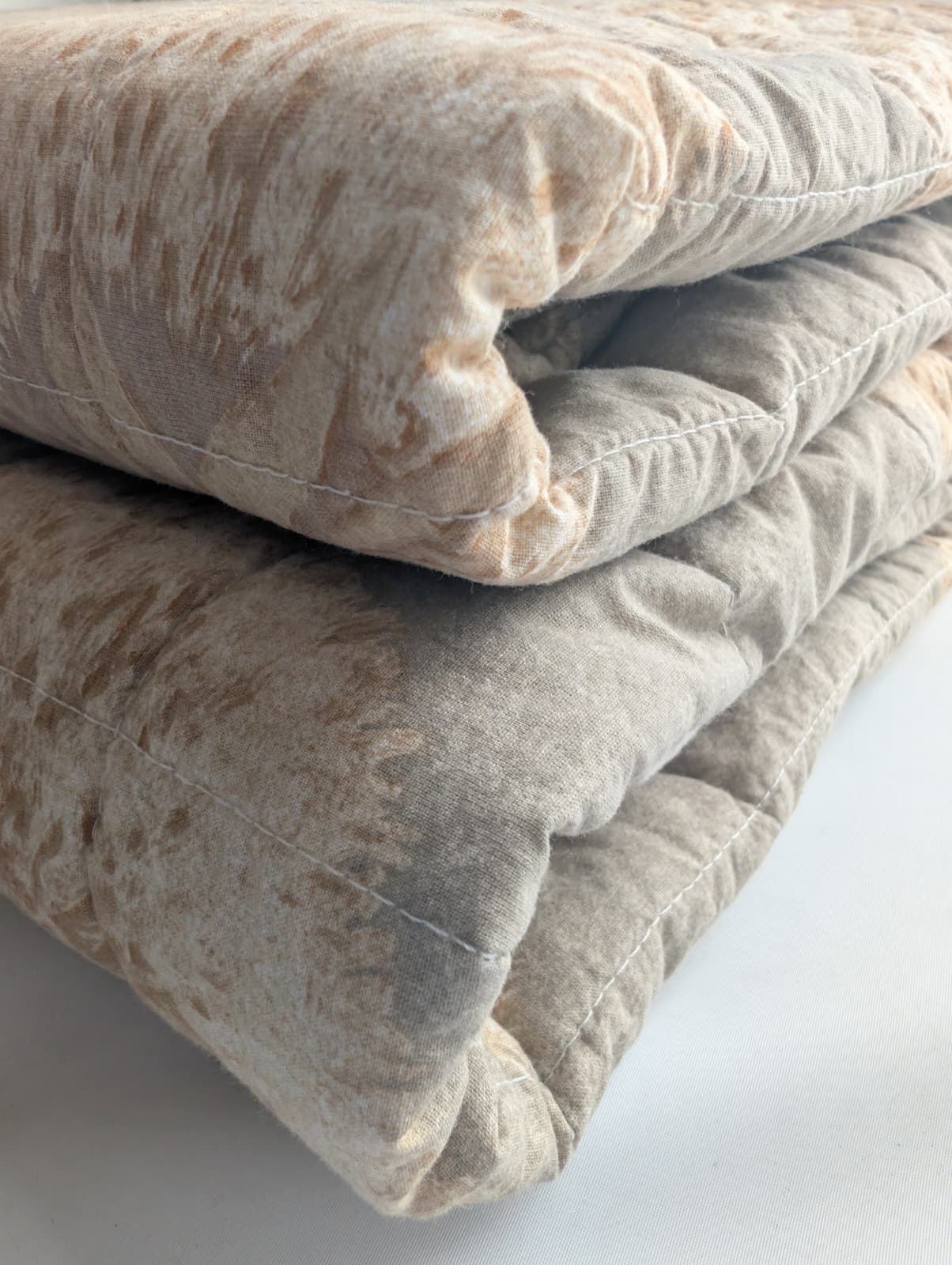 Copriletto Trapuntato "Tara" - Matrimoniale 260x265 in Madapolam di Cotone - Gabel Naturae