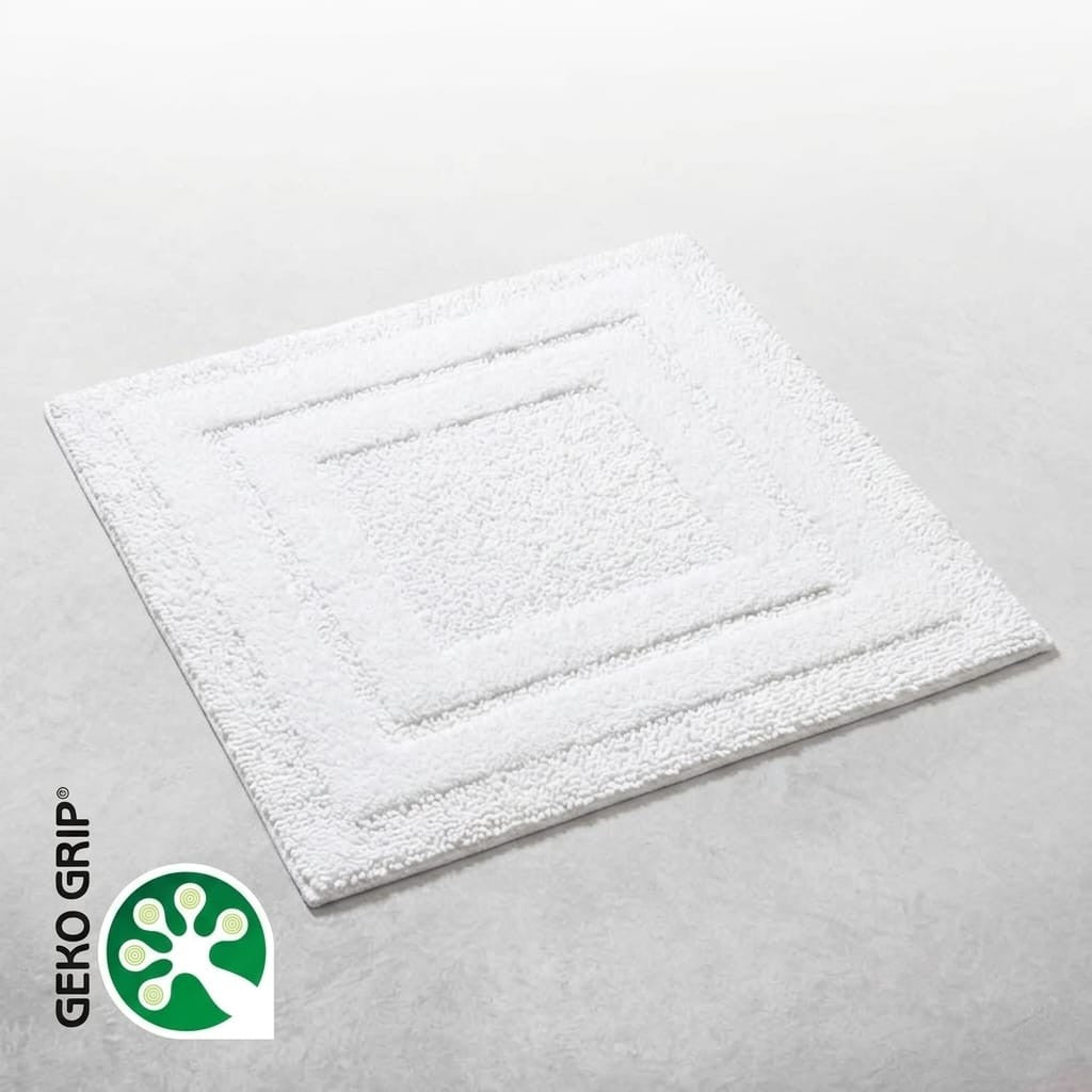 Tappeto Bagno PHP SIRIO | Morbido In Puro Cotone 55x130 Cm | Colore Mediterraneo Con Fondo Antiscivolo Geko Grip