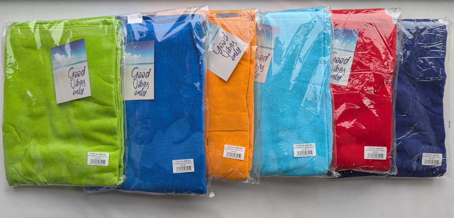 Telo Mare EasyHome "Leftover United" - 100% Cotone - 90x165 cm