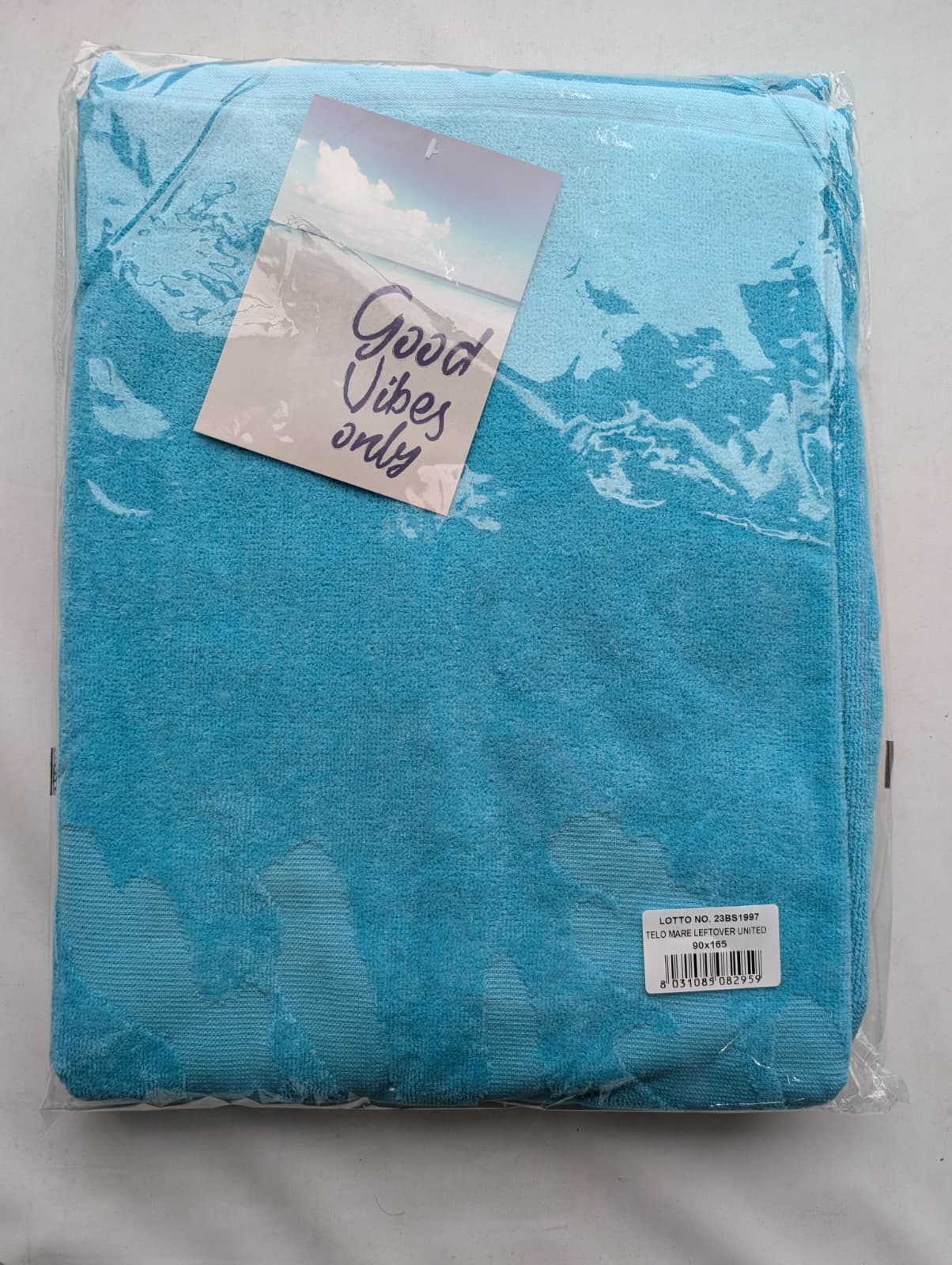 Telo Mare EasyHome "Leftover United" - 100% Cotone - 90x165 cm