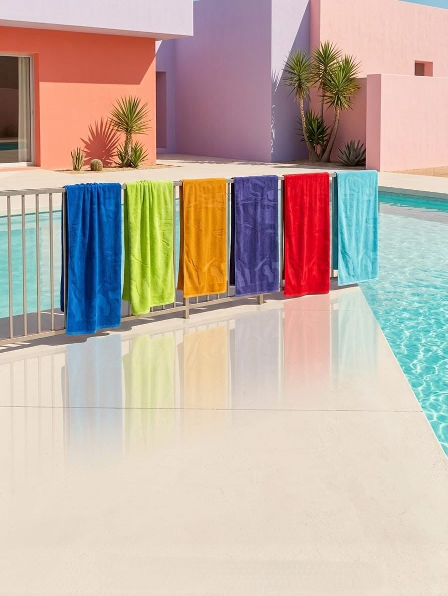 Telo Mare EasyHome "Leftover United" - 100% Cotone - 90x165 cm