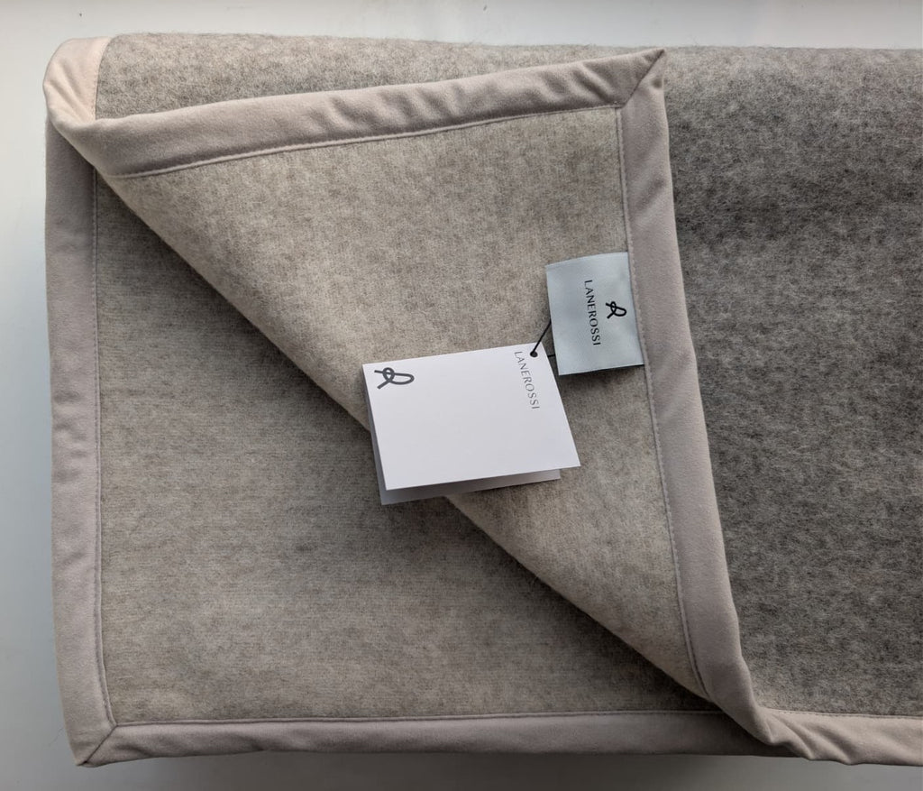 Coperta LANEROSSI "Thema"  in 100% Lana Vergine - 210x250 cm
