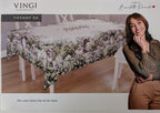 Tovaglia Pasquale "Tiffany 04" Vingi - Scelta da Benedetta Parodi - 140x180 cm