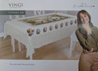 Tovaglia Pasquale "Tiffany 09" Vingi - Scelta da Benedetta Parodi - 140x180 cm