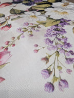 Tovaglia Vingi "Scelto da Benedetta Parodi" - Modello Tiffany 41 - Frutteto e Fiori di Pesco