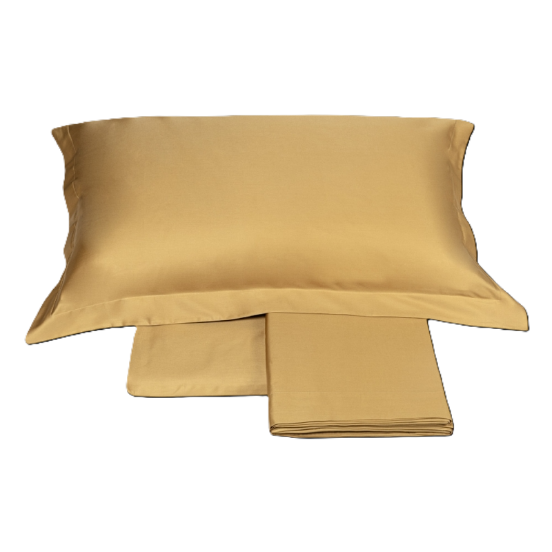 Trecento – Completo Lenzuola Matrimoniale in Raso di Cotone 300TC - Fazzini