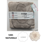 Tappeto Bagno Sagomato Home Philosophy "Rosa" - 100x105 cm - Antiscivolo Geko Grip