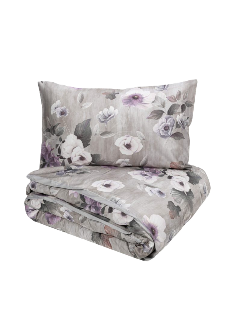 Velvet - Parure Copripiumino Matrimoniale in Raso - Fazzini