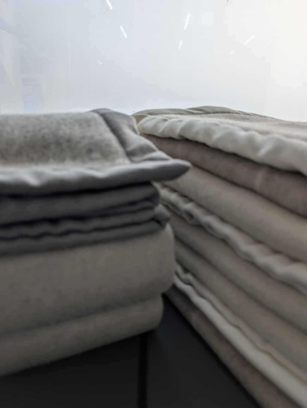Coperta "Swan" in Lambswool di Merino Australiano - 230x250 cm - SOMMA