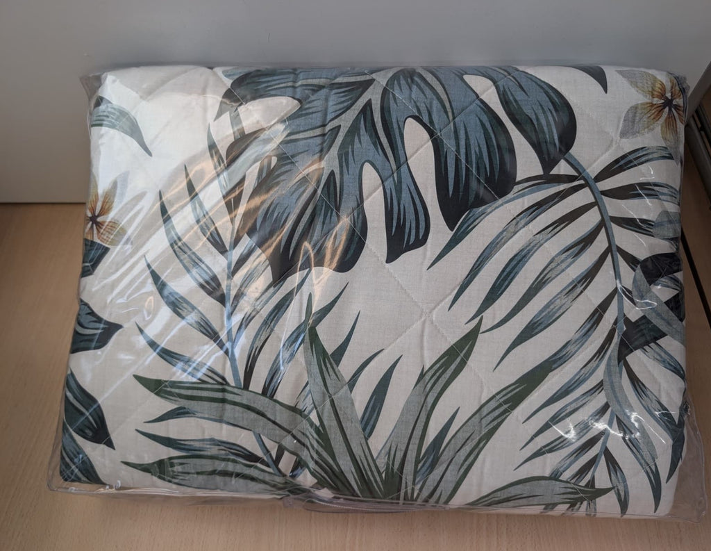 Copriletto Trapuntato Matrimoniale Zer0Bed Tropical 260x270 cm