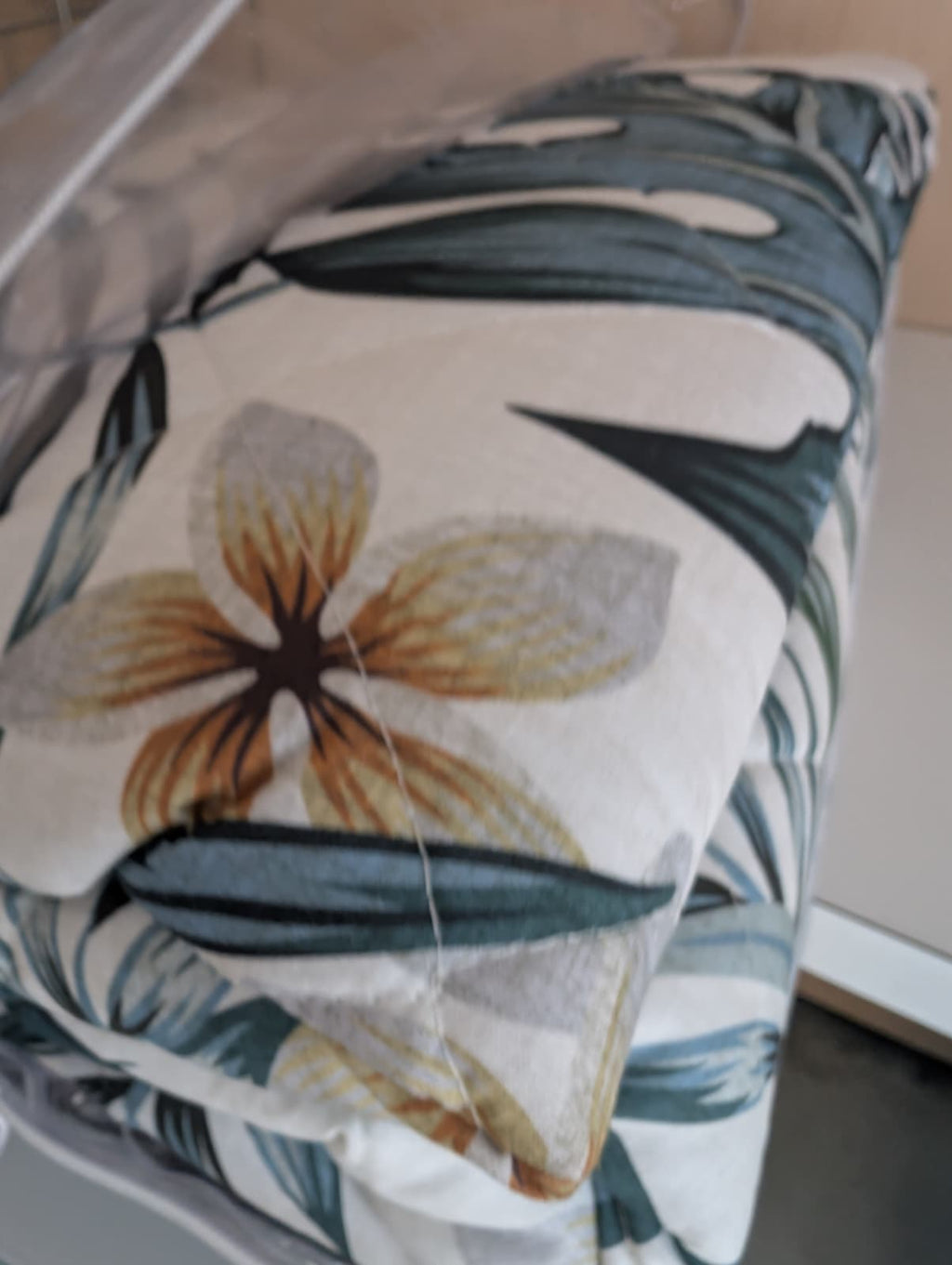 Copriletto Trapuntato Matrimoniale Zer0Bed Tropical 260x270 cm