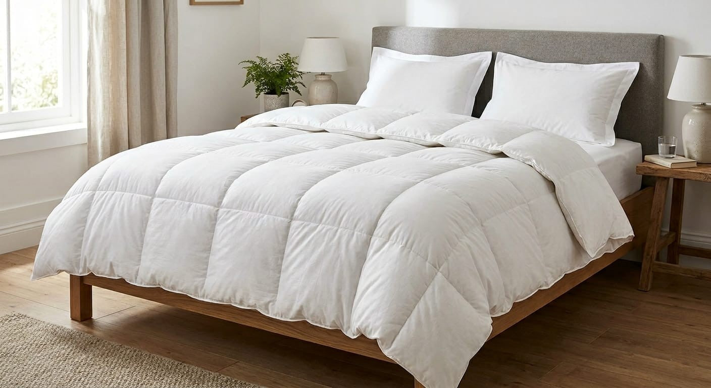 Piumino 4 Stagioni Assopiuma - 100% Piumino Bianco Vergine - Eccellenza Certificata