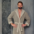 Accappatoio con Cappuccio Vingi Saint Tropez - Spugna 100% Cotone
