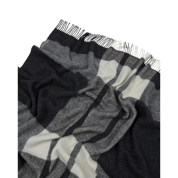 PLAID Lavaredo in 100% Lana Vergine con Frange - 130x170 cm - Marzotto Home