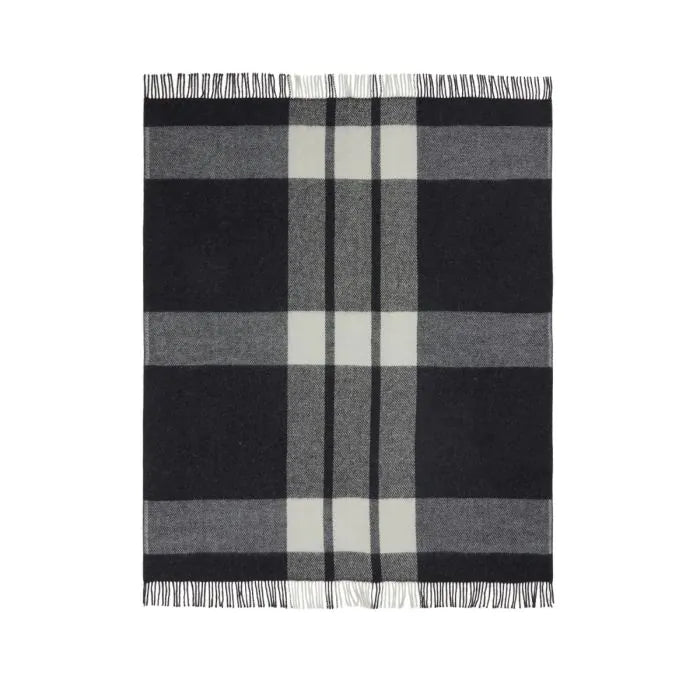PLAID Lavaredo in 100% Lana Vergine con Frange - 130x170 cm - Marzotto Home