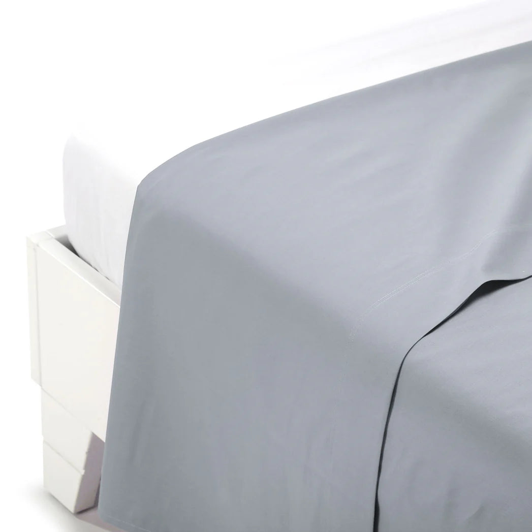 Lenzuolo Superiore in Puro Cotone Tinta Unita – Caleffi