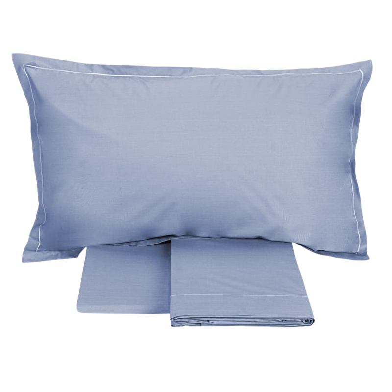 Completo Lenzuola TESEO – 100% Cotone – Linea Quadrifoglio – Made in Italy