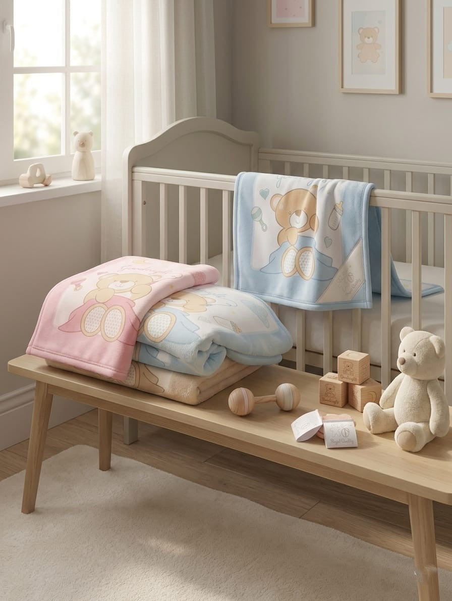 Copertina Baby Nazareno Gabrielli "Good Night" - 110x140 cm - Art. NG4016