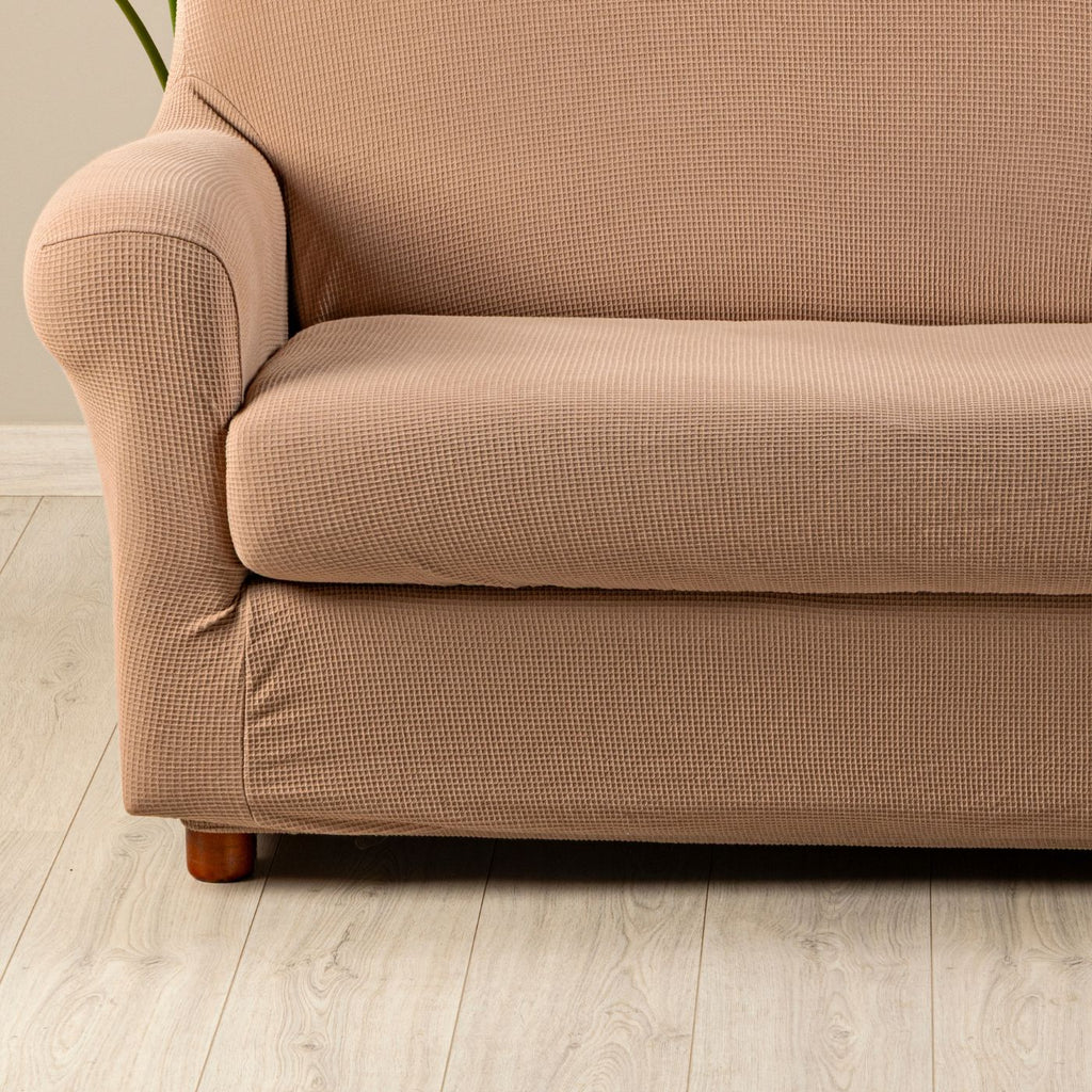 Copricuscino Elasticizzato Caleffi "Textile" - In Cotone ed Elastan
