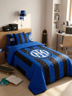 Copriletto Trapuntato Inter Official Product - Hermet - Singolo 170x260 cm