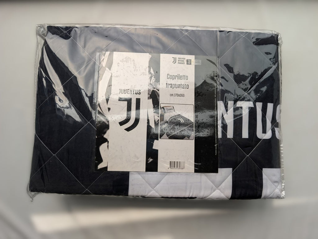 Copriletto Trapuntato Juventus Official Product - Hermet - Singolo 170x260 cm
