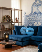 Cuscino Arredo SSC Napoli Official Product - Sagomato Rotondo