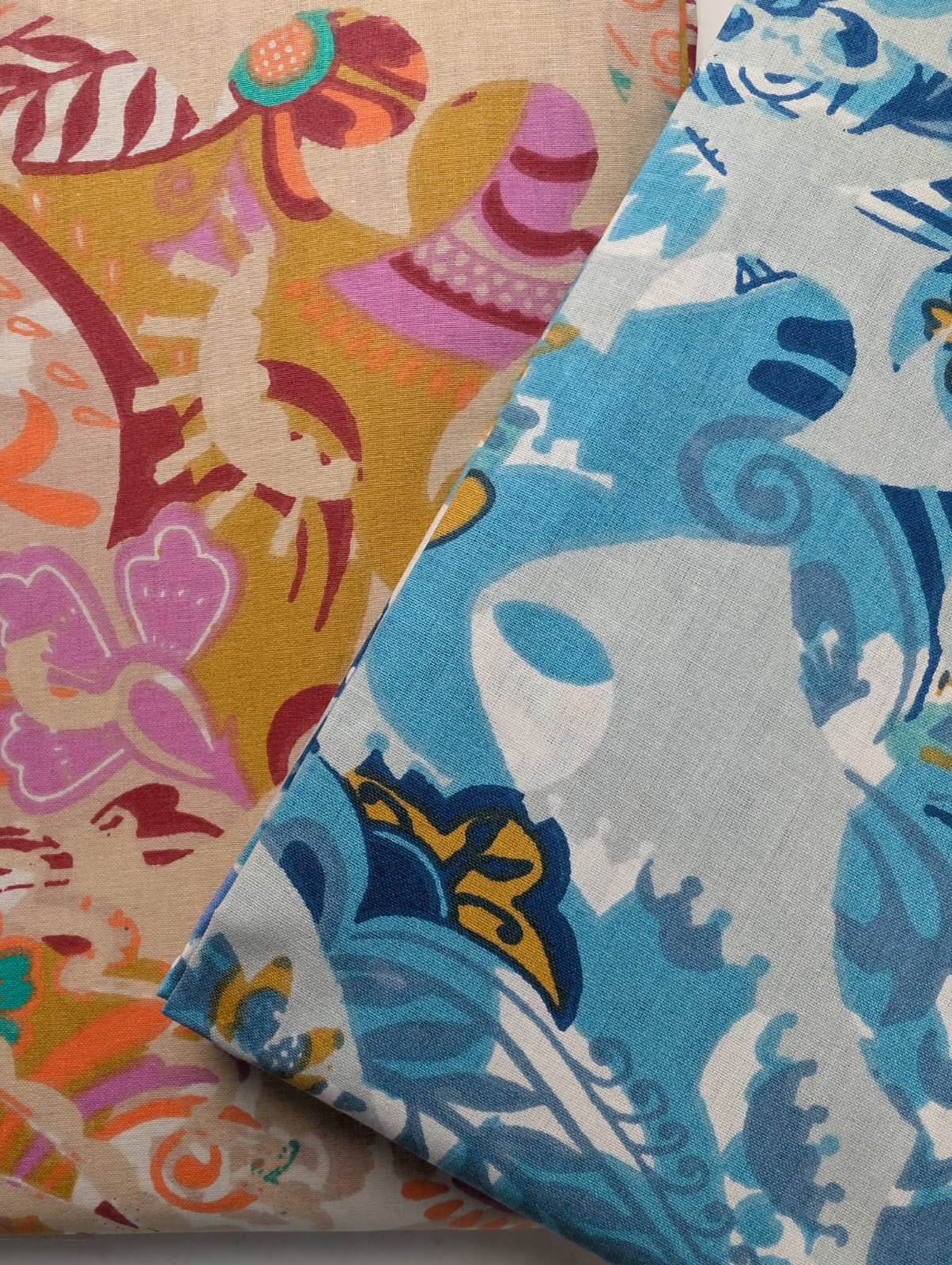 Telo Arredo Copridivano Caleffi GranDecor "Laos" - 100% Cotone Multiuso