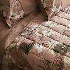 Quilt Trapuntino Matrimoniale Fazzini Calle 270x270 cm - Percalle di Cotone