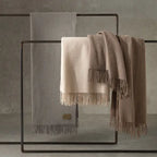 Plaid "Charme" in 100% lana  130x180 - SOMMA