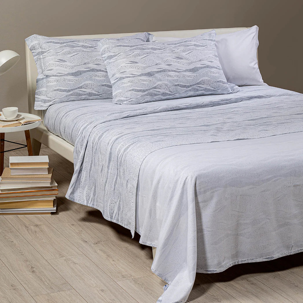 Completo Lenzuola in Flanella Sky – Morbidezza e Calore per l’Inverno