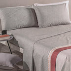 Completo Lenzuolo Caleffi "Kay" - 100% Puro Cotone