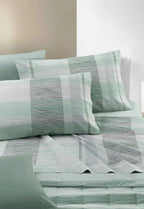 Completo Lenzuolo Gabel "Orlando" - Dis. 25002 - Puro Cotone 58 fili - Made in Italy