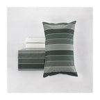 Completo Lenzuola Cogal "Milk" - 100% Cotone Naturale - Effetto Copriletto
