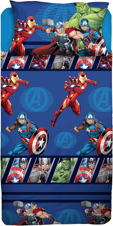 Completo Letto Singolo Disney e Marvel - Hermet | 100% Cotone