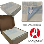 Coperta LANEROSSI Provenzale in 100% Lana Vergine - Puro Calore