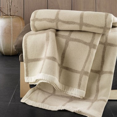 Coperta Matrimoniale "Doran" in 100% Lana merino 230x250 - Somma