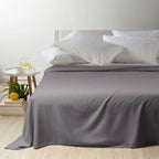 Copriletto Estivo Caleffi "Rodeo" in Cotone Panama - Tinta Unita