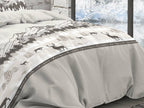 Parure Copripiumino Daunex Infinity Dis. Monterosa - In 100% Cotone Naturale