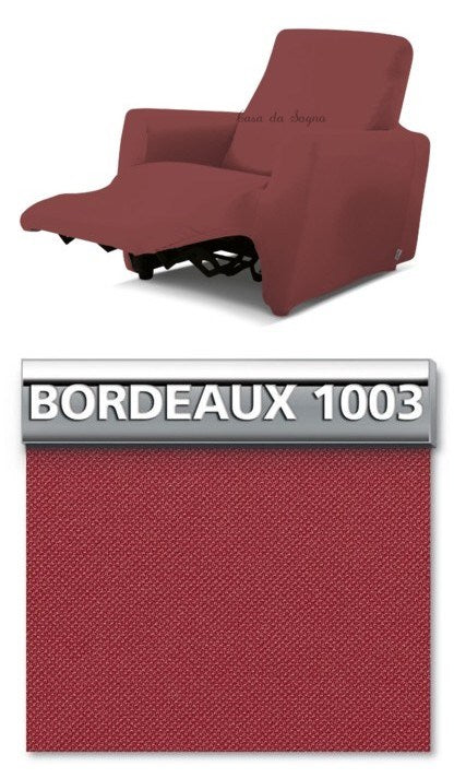 Copripoltrona Genius Lounge Biancaluna - Per Poltrone Relax e Reclinabili - Antimacchia