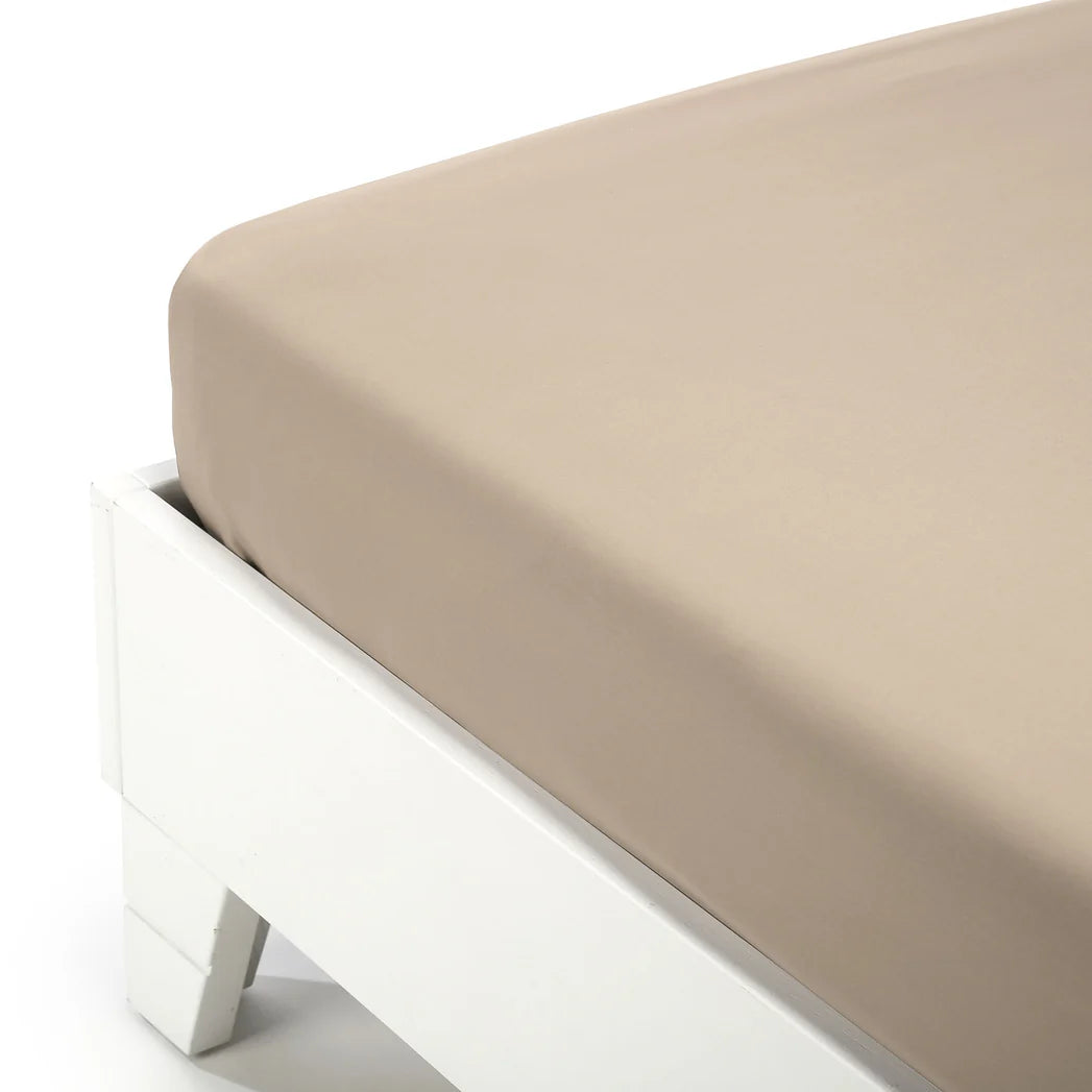 Lenzuolo Inferiore in Puro Cotone Tinta Unita – Caleffi