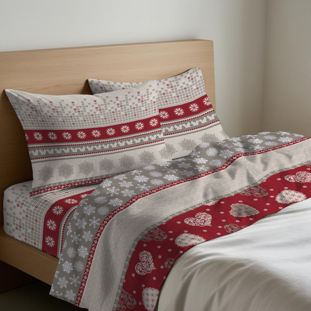 Completo Lenzuola Singolo Quadrifoglio