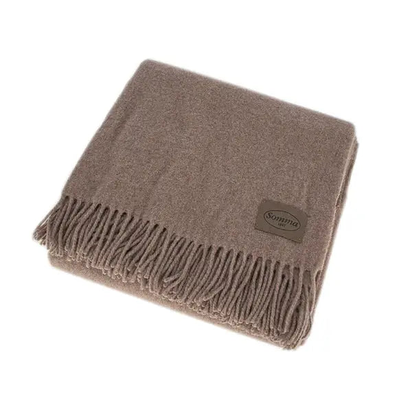 Charme-plaid 100% lana di Somma