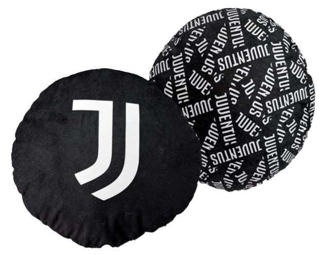 Cuscino Arredo Juventus Official Product - Quadrato o Sagomato Rotondo