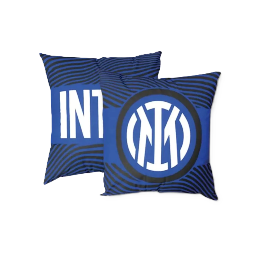 Cuscino Arredo Inter Official Product - Quadrato o Sagomato Rotondo