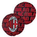 Cuscino Arredo AC Milan Official Product - Quadrato o Sagomato Rotondo