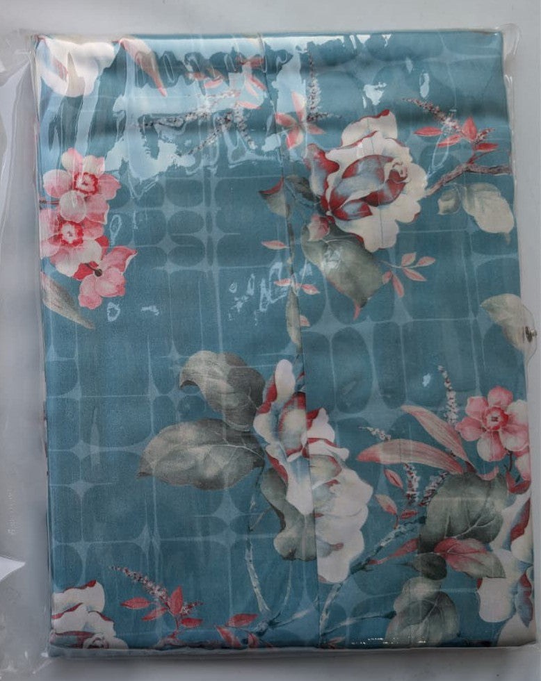 Completo Letto Matrimoniale Galizzi "Daphne" in Raso di Cotone - Stampa Digitale